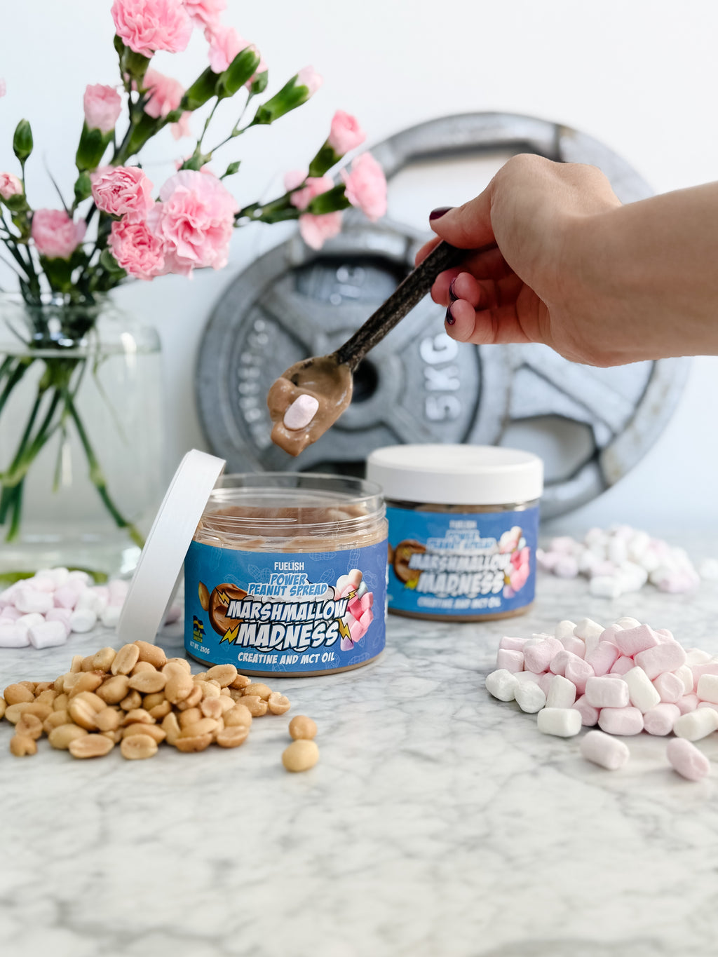 Peanut spread MARSHMALLOW MADNESS 250 g